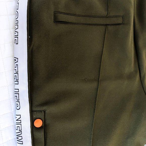 New Regime Warm Up Pants Green - Picture 10 of 11